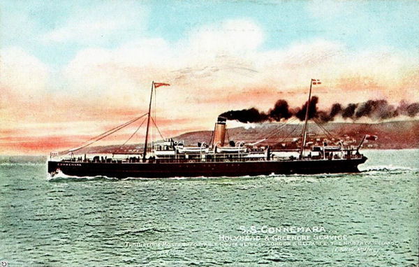 S.S. Connemara postcard